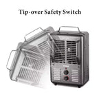 Chauffage d'appoint portable avec thermostat - pleine grandeur