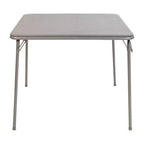 Table pliante Emma and Oliver avec plateau en vinyle – Table de jeu – Table portable