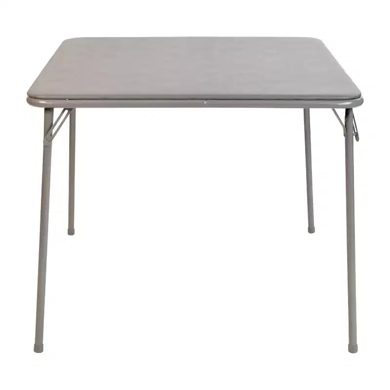 Table pliante Emma and Oliver avec plateau en vinyle – Table de jeu – Table portable