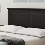 Lit plateforme en bois massif de style cottage Glenwillow Home