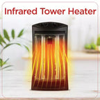 Chauffage tour à quartz infrarouge BLACK+DECKER de 1 500 watts max.