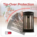 Chauffage tour à quartz infrarouge BLACK+DECKER de 1 500 watts max.