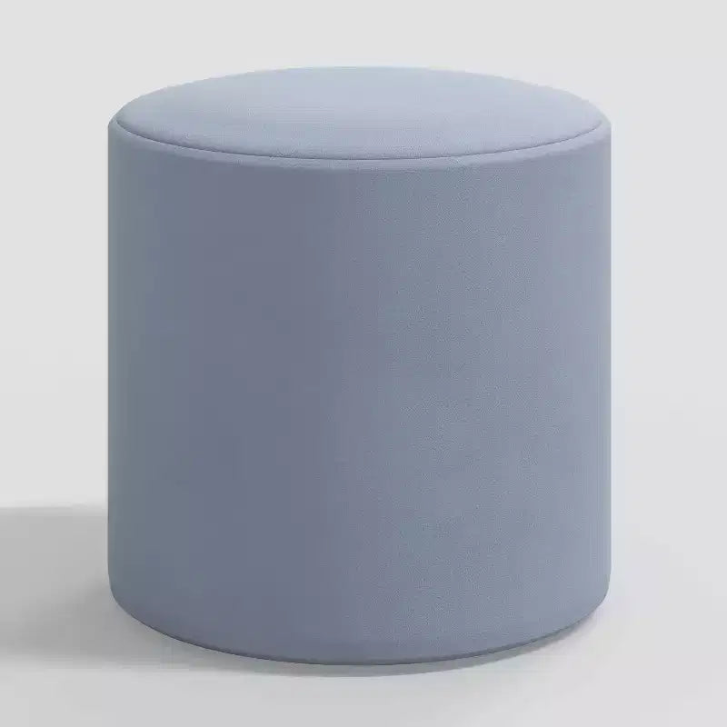 Skyline Furniture Thalia Pouf Rond en Velours