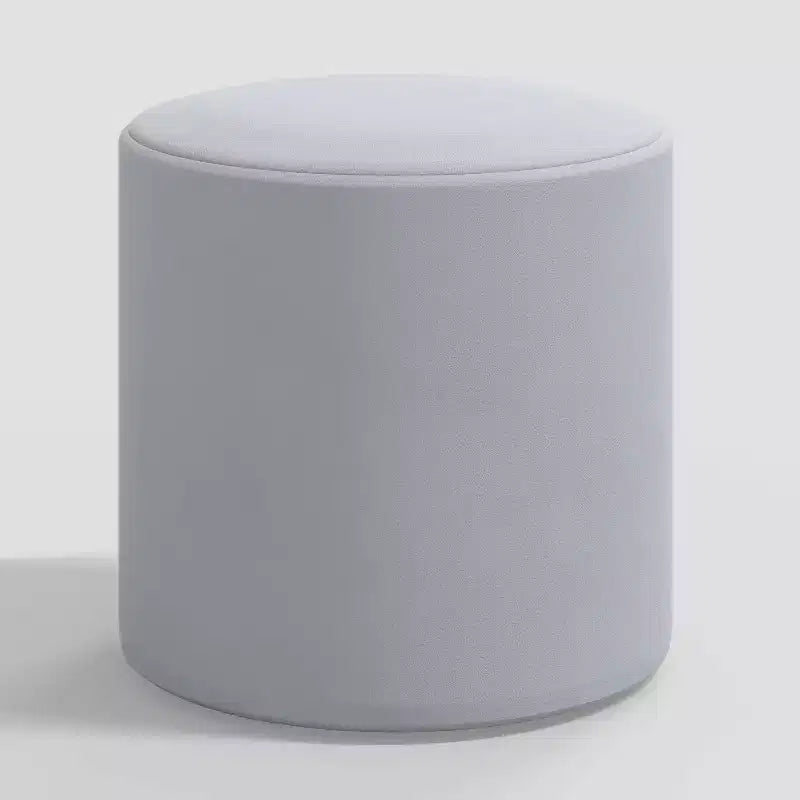 Skyline Furniture Thalia Pouf Rond en Velours