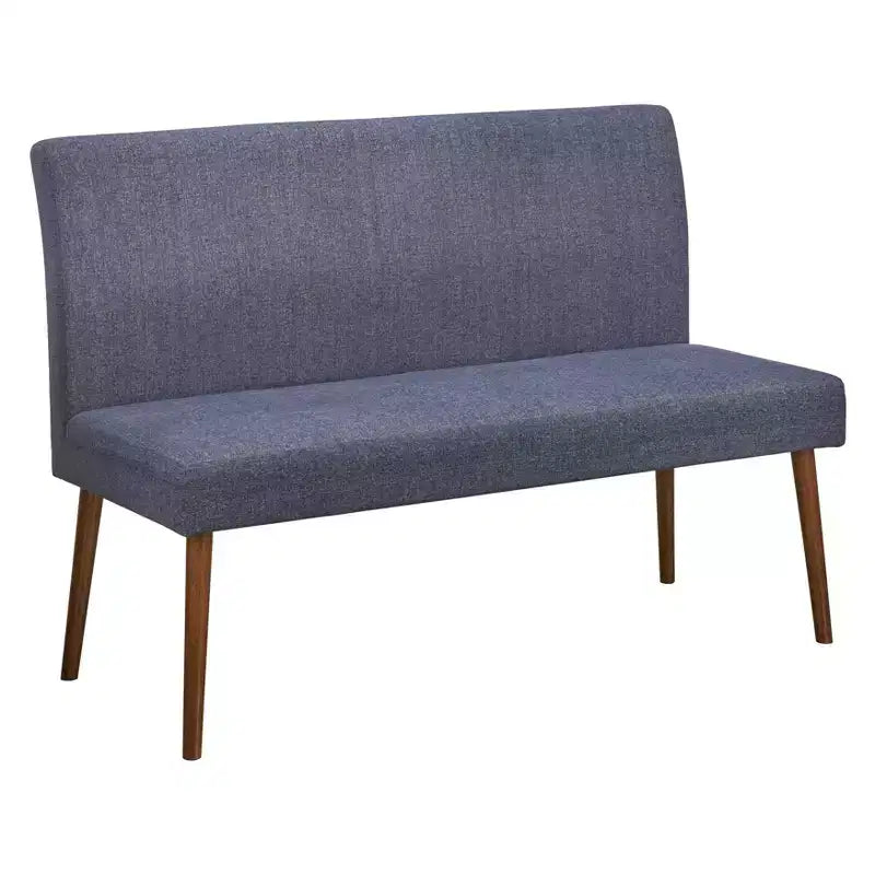Banc de salle à manger capitonné Buylateral Ripton style Mid-Century Modern