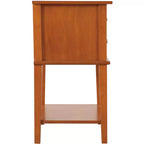 Table de chevet à 2 tiroirs Newton de Passion Furniture (71,1 cm H x 55,9 cm L x 40,6 cm P)