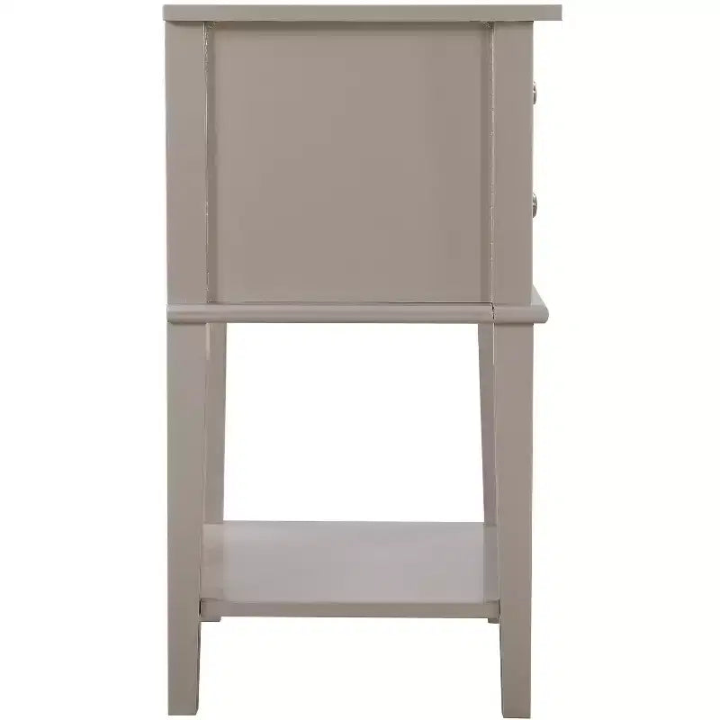 Table de chevet à 2 tiroirs Newton de Passion Furniture (71,1 cm H x 55,9 cm L x 40,6 cm P)