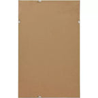 Miroir Mural Rectangulaire Uttermost Verne avec Bordure Noir Mat 24 x 38