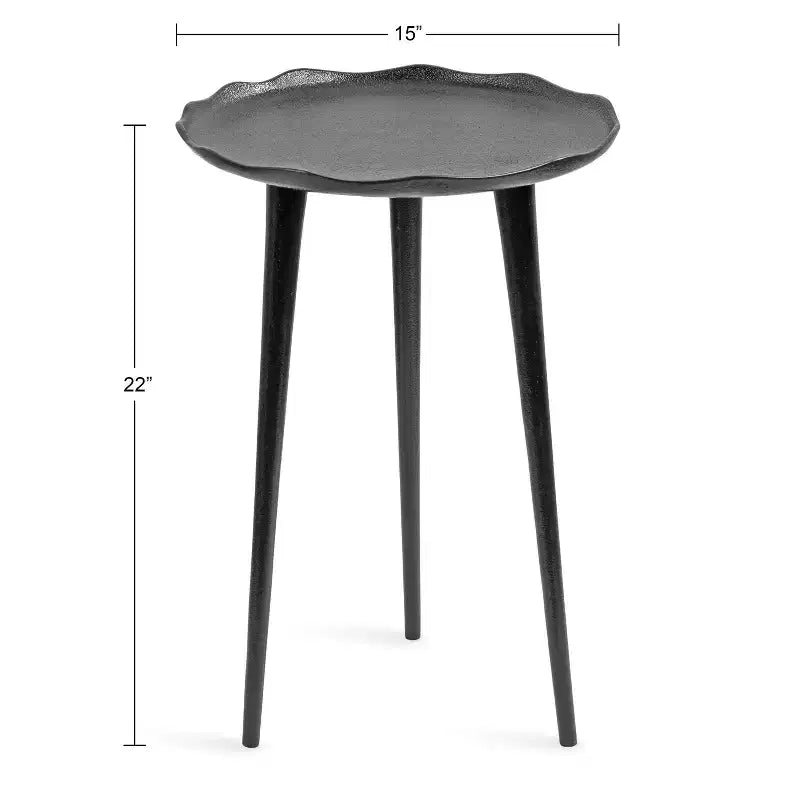 Table d'appoint ronde Alessia de Kate and Laurel