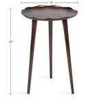 Table d'appoint ronde Alessia de Kate and Laurel