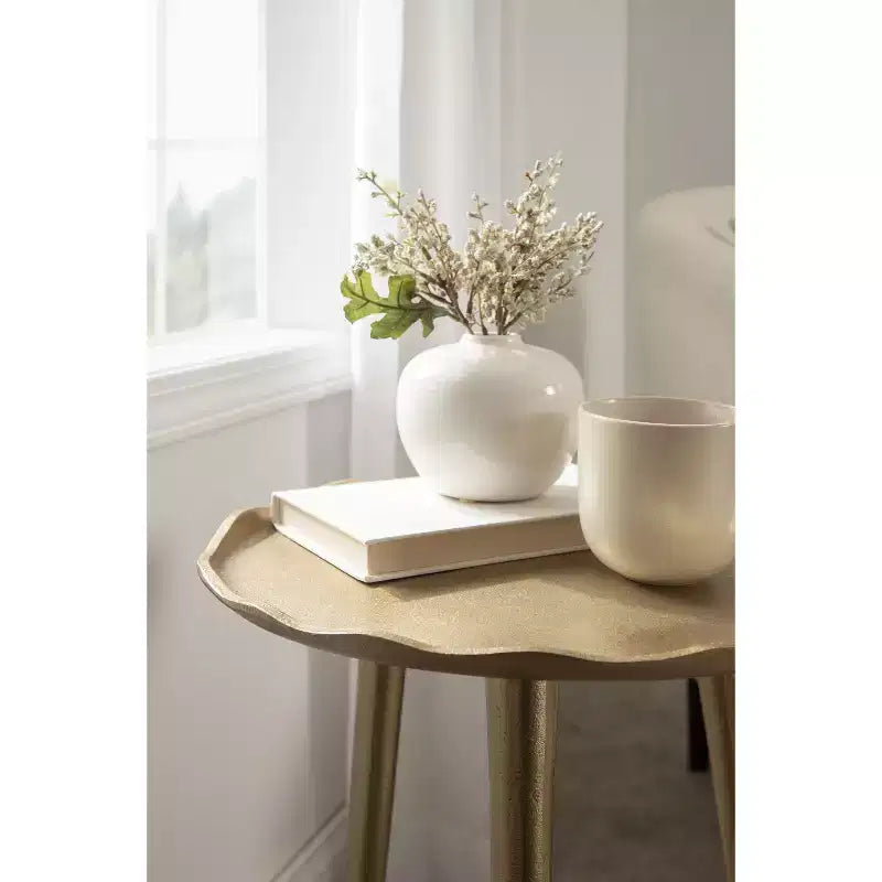 Table d'appoint ronde Alessia de Kate and Laurel