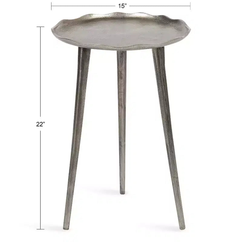 Table d'appoint ronde Alessia de Kate and Laurel