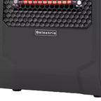 Chauffage d'appoint électrique rayonnant filaire portatif VOLTORB avec 3 réglages de chaleur, noir