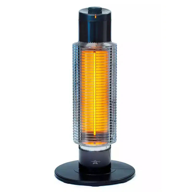 Sengoku HeatMate Portable Instant Heat Graphite Medium Tower Electric Heater for Small Areas in Homes, Offices, and Workshops