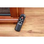 Chauffage d'appoint électrique mobile Comfort Glow à quartz avec 3 éléments chauffants à quartz écoénergétiques