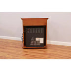 Chauffage d'appoint électrique mobile Comfort Glow à quartz avec 3 éléments chauffants à quartz écoénergétiques