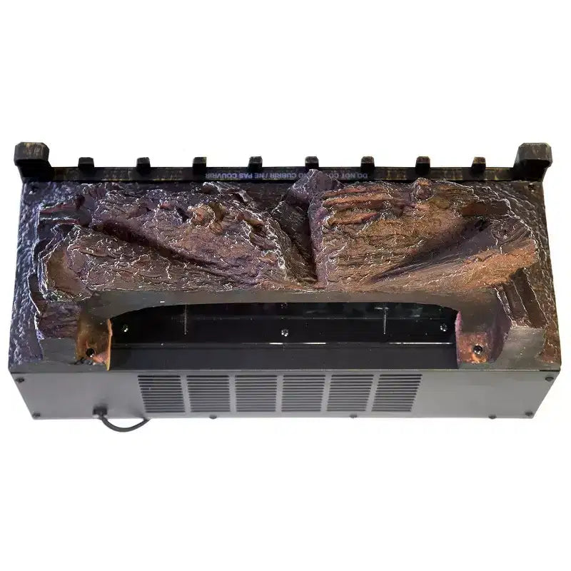 Insert de cheminée électrique Comfort Glow avec projection de foyer - 5 000 BTU