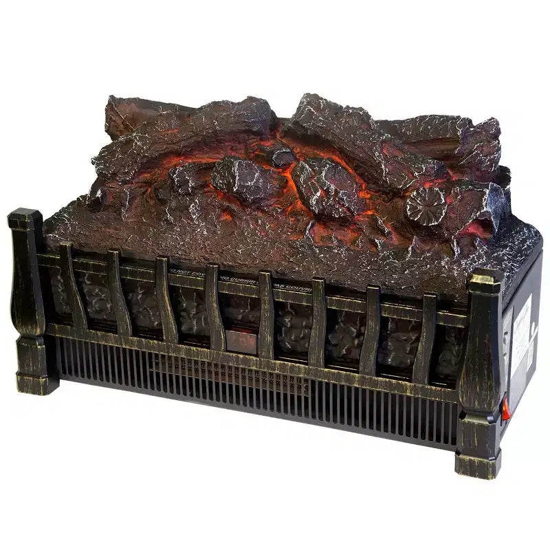 Insert de cheminée électrique Comfort Glow avec projection de foyer - 5 000 BTU