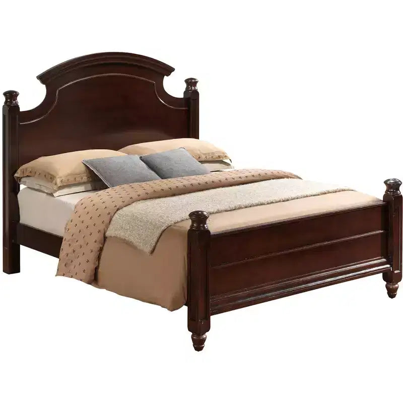 Lits de panneau Queen Passion Furniture Summit