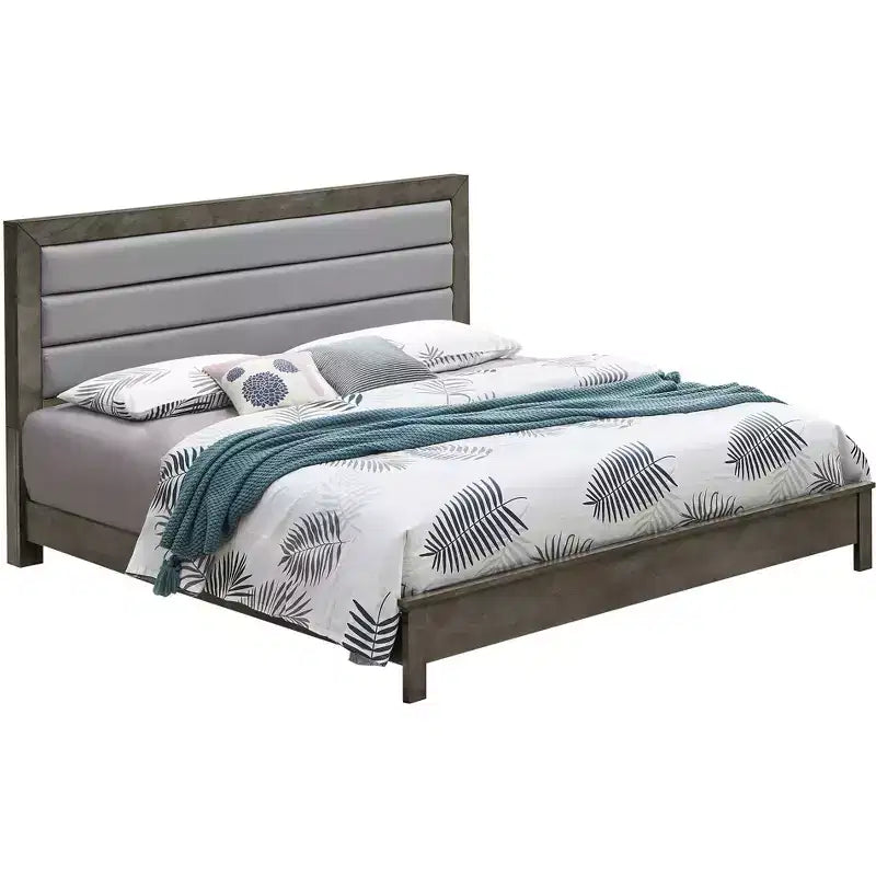 Lit Queen rembourré Passion Furniture Burlington