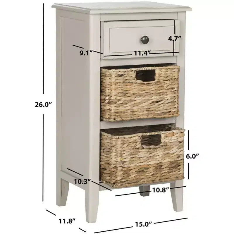 Table d'appoint à tiroir Everly - AMH5743 - Safavieh Couture