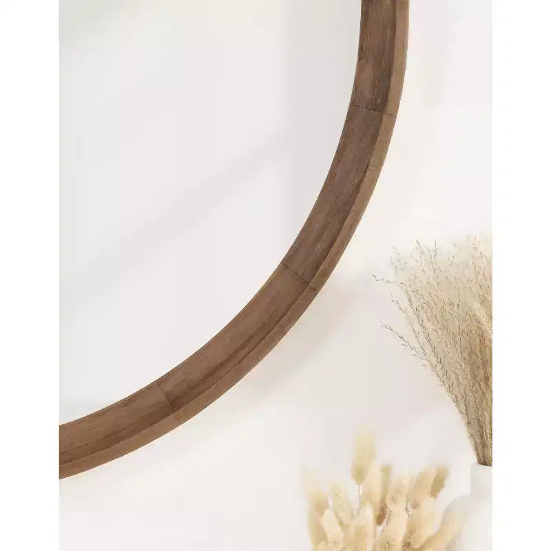 Miroir mural rond Hatherleigh par Kate and Laurel