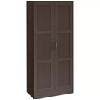HOMCOM 71 Tall Modern Style Storage Cabinet with Storage Shelves for Bedroom and Living Room or Hallway