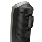 Chauffage tour en céramique oscillant portatif Lasko 1500 W avec affichage numérique, paquet de 2