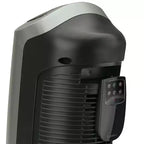 Chauffage tour en céramique oscillant portatif Lasko 1500 W avec affichage numérique, paquet de 2