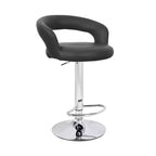Tabouret de comptoir/bar contemporain réglable en hauteur Modern Home Halo