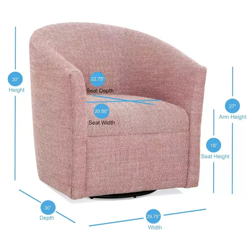 Fauteuil pivotant Comfort Pointe Lynton
