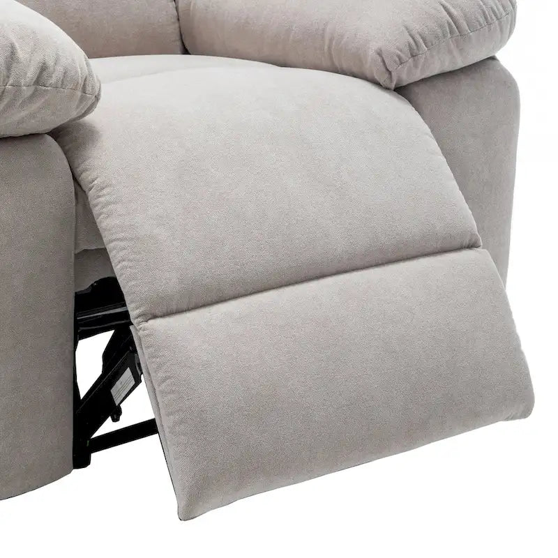 Fauteuil inclinable électrique avec massage et chauffage réglables