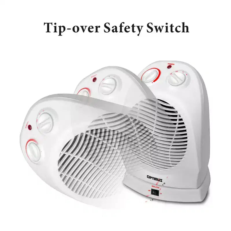 Chauffage soufflant oscillant portable avec thermostat