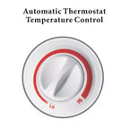 Chauffage soufflant oscillant portable avec thermostat