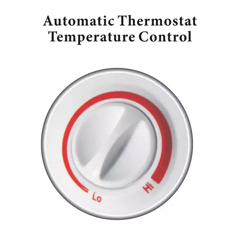 Chauffage soufflant oscillant portable avec thermostat