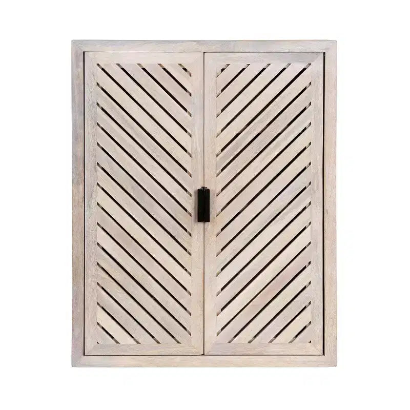 Meuble haut de salle de bain à 2 portes Kate & Laurel All Things Decor Mezzeta 22x28