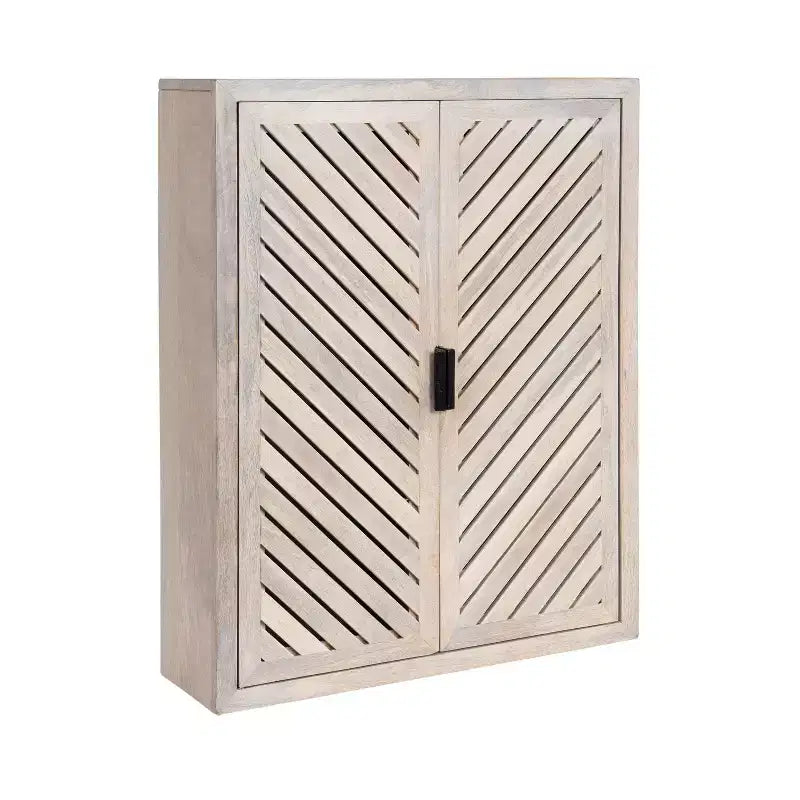 Meuble haut de salle de bain à 2 portes Kate & Laurel All Things Decor Mezzeta 22x28
