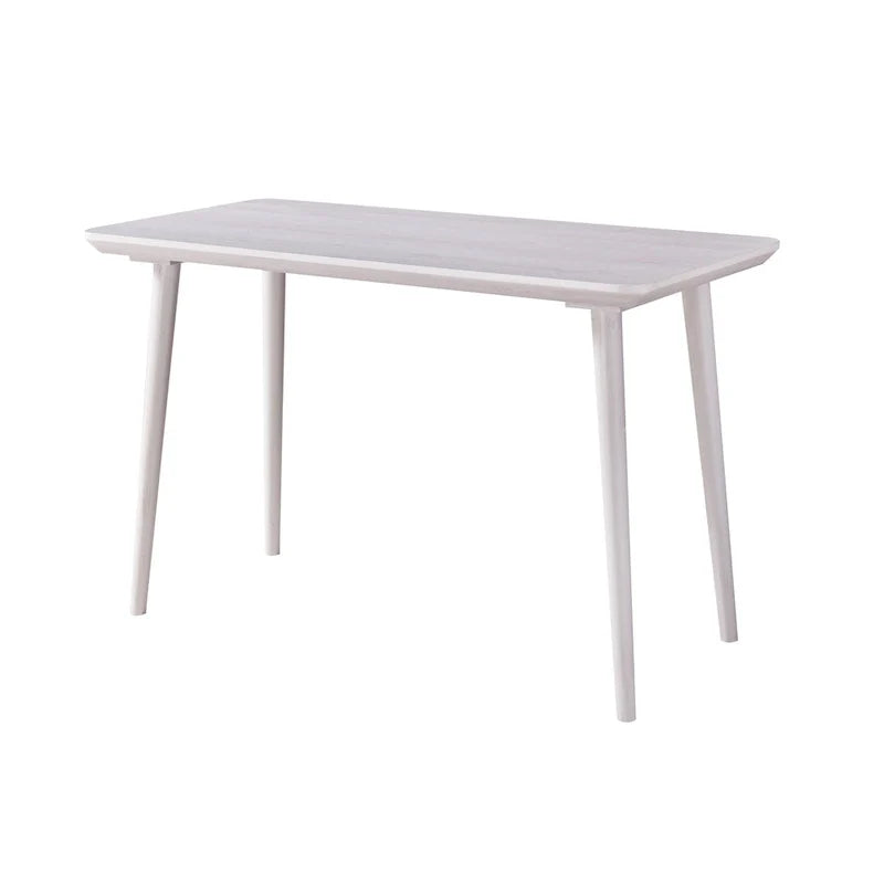 Bureau informatique contemporain à bord biseauté de 47 pouces