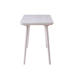 Bureau d'ordinateur contemporain de 47 pouces à bord biseauté