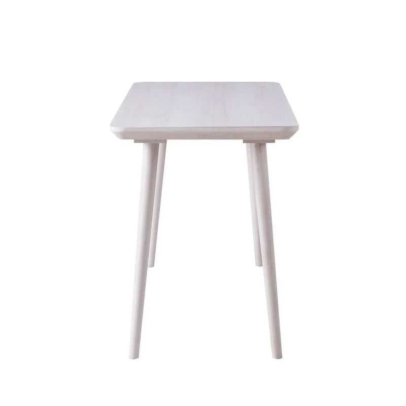 Bureau informatique contemporain à bord biseauté de 47 pouces