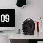 Chauffage ventilateur 2 en 1 Brentwood 1500 watts, noir