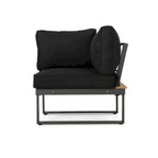 Sterling Aluminum 4-piece Sofa Set with Cushions by Christopher Knight Home