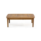 Ensemble de conversation d'extérieur 4 places en bois d'acacia Willowbrook par Christopher Knight Home