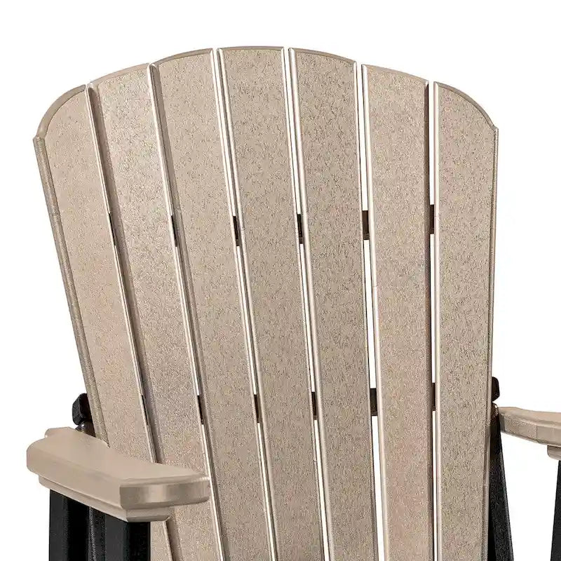 Planeur double de la gamme OS Home and Office Model avec table centrale, coloris Weatherwood avec base noire