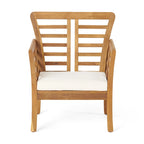 Ensemble de conversation 8 places en bois d'acacia Caydon de Christopher Knight Home