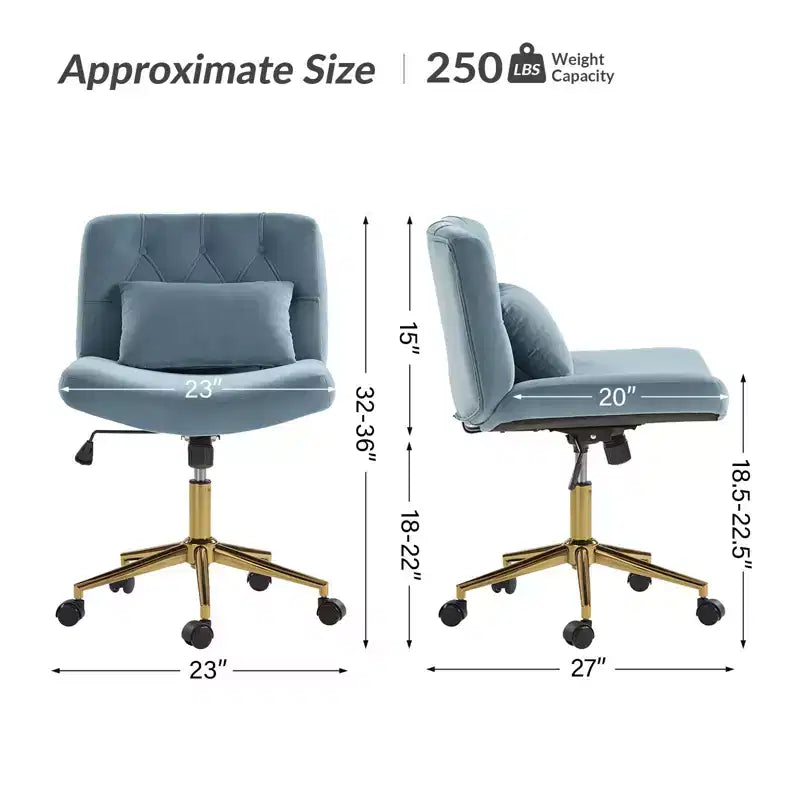 Chaise de bureau Nigel en flanelle moderne avec inclinaison et hauteur réglables Mecha|HULALA HOME