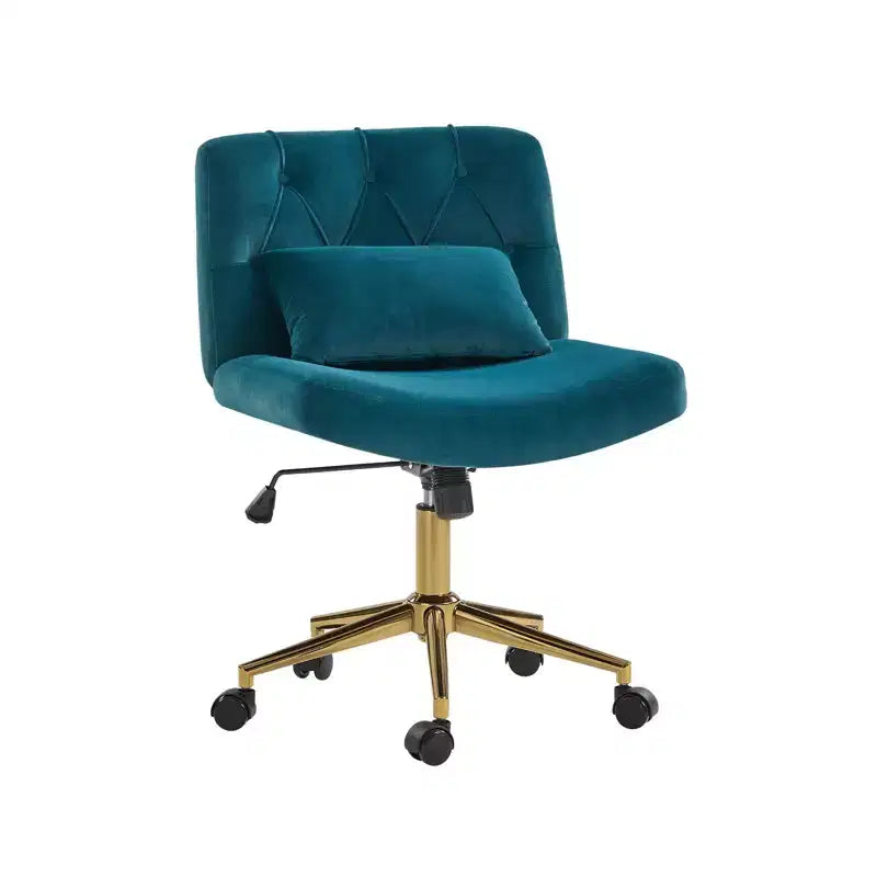 Chaise de bureau Nigel en flanelle moderne avec inclinaison et hauteur réglables Mecha|HULALA HOME