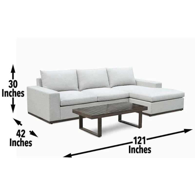 Ensemble de 3 chaises longues d'extérieur Watson