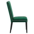 Chaises de salle à manger en velours - Lot de 2