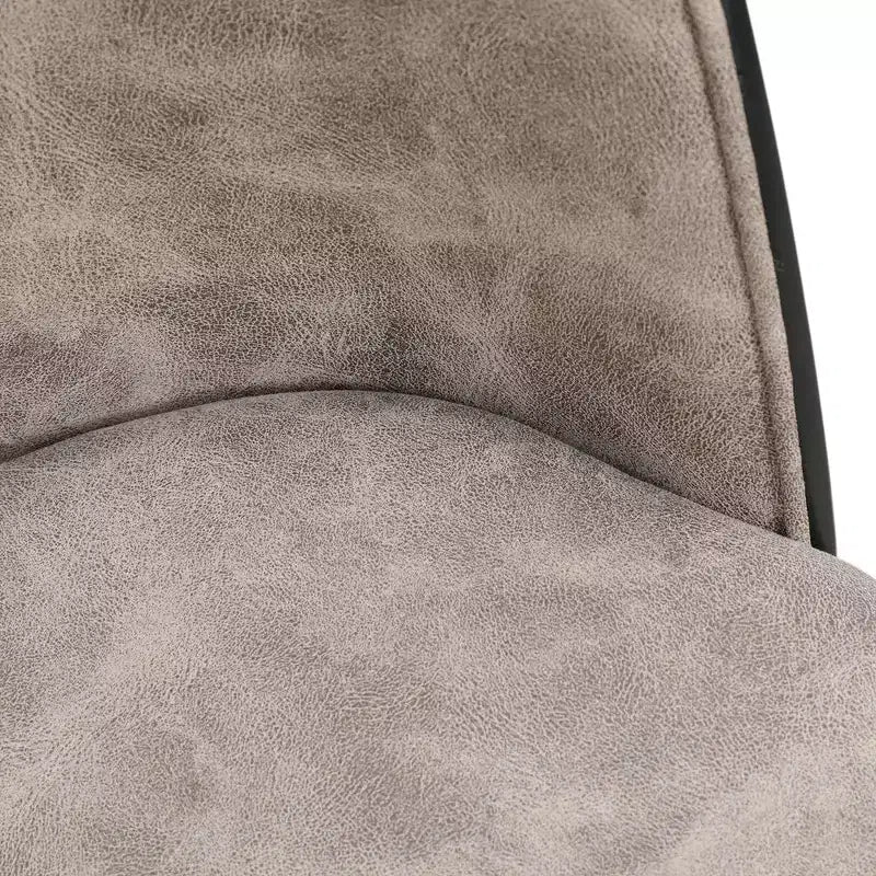 LeisureMod Tule – Lot de 2 chaises de salle à manger modernes avec assise en similicuir, velours ou daim et structure en acier blanc – Cuisine, salle à manger, maison, café, sièges